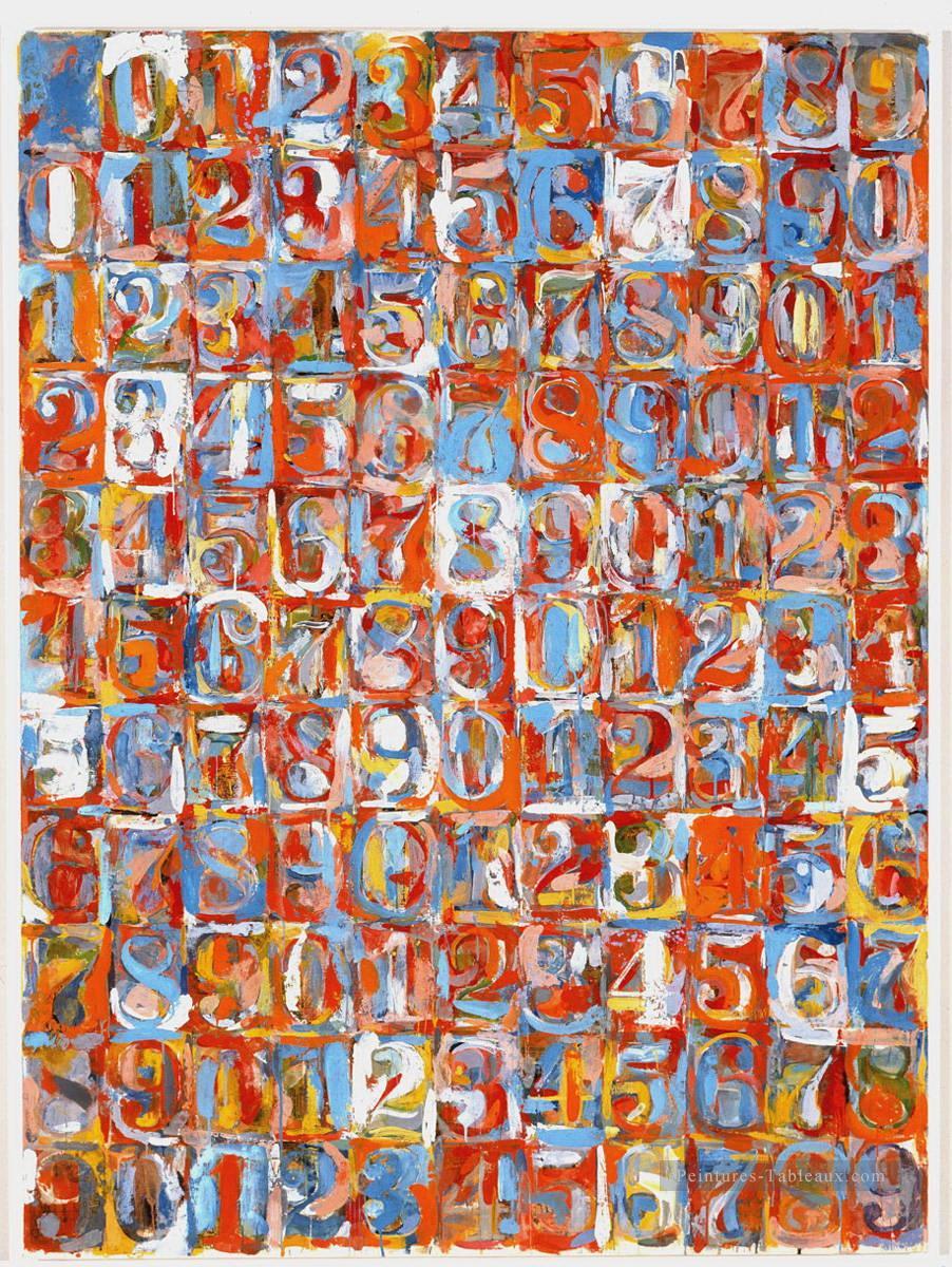 Numéros en couleur Expressionnisme abstrait Peintures à l'huile